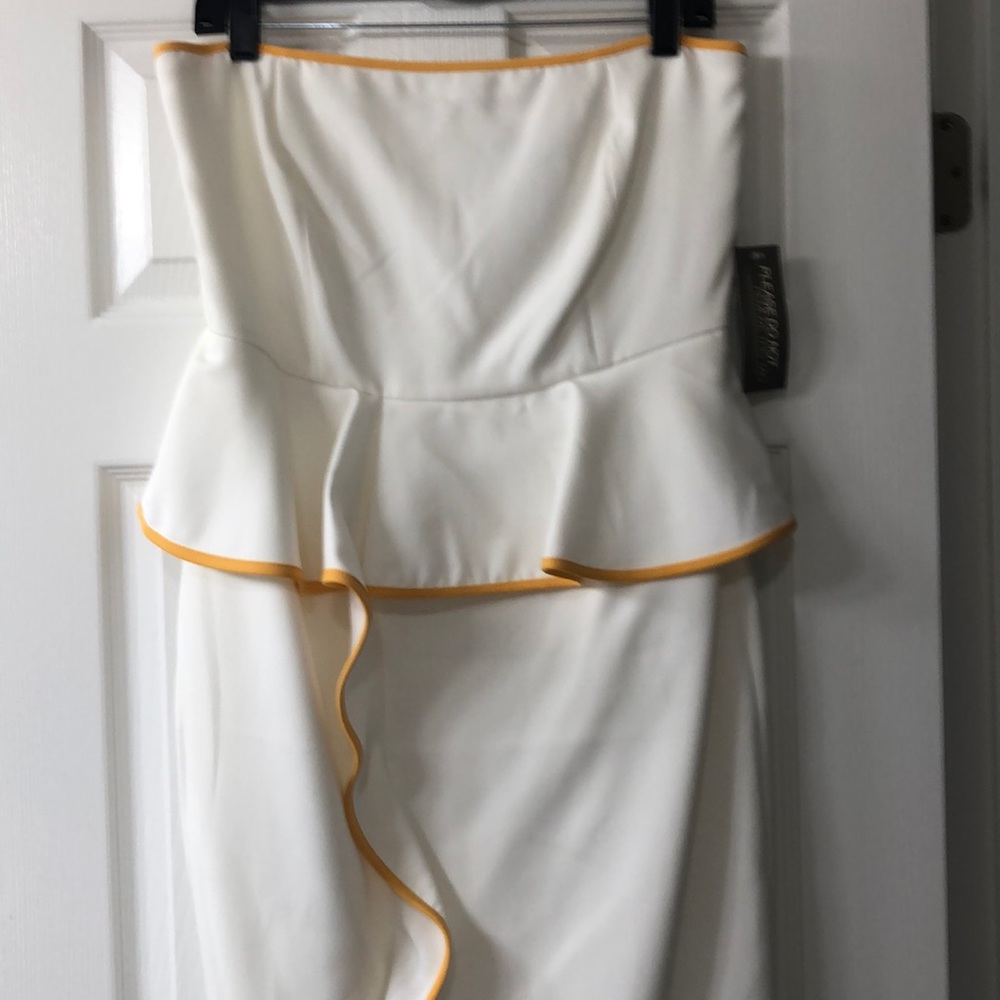 Eva Mendes peplum dress - Picture 4 of 5